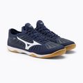 Mizuno Rebula Sala Elite IN men's football boots navy blue Q1GA202001 5