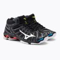 Men's volleyball shoes Mizuno Wave Voltage Mid black V1GA196545 5