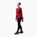 Women's trekking longsleeve Berghaus Voyager Tech Tee Basecrew syrah/red dahlia 2