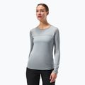 Women's trekking longsleeve Berghaus Voyager Tech Tee Basecrew monument/harbour mist