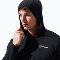 Men's Berghaus Heuberg Hoody fleece sweatshirt black/black 5