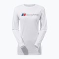 Women's Longsleeve Berghaus Boyfriend Big Classic Logo pure white
