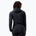 Women's fleece sweatshirt Berghaus Heuberg Hoody jet black/grey pinstripe marl 3