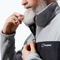 Men's Berghaus Prism Guide IA monument/jet black fleece sweatshirt 5