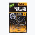 Fox International Edges Armapoint Stiff Rig Beaked carp hooks grey CHK169 2