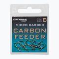 Drennan Carbone Feeder hooks silver HSCFDM012