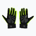 Men's cycling gloves Endura Strike bright yellow 3