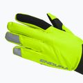 Men's cycling gloves Endura Strike bright yellow 5