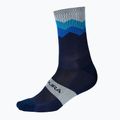 Men's cycling socks Endura Jagged navy 2