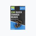 Preston Innovations ICM In-Line Quick Change Beads 6 pcs. brown P0030028