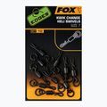 Fox International Edges Kwik Change Heli Swivels carp swivels black CAC700