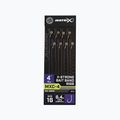 Matrix MXC-4 Size Barbless X-Strong Bait Band methode leaders 8 pcs transparent GRR066