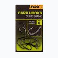 Fox International Curve Shank carp hooks black CHK234 2