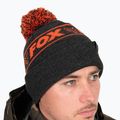 Fox International Collection Booble winter beanie black/orange 6