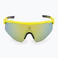 Endura Shumba II 3+0+0 hi-viz yellow/smoke tint/full gold mirror sunglasses 4