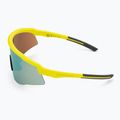 Endura Shumba II 3+0+0 hi-viz yellow/smoke tint/full gold mirror sunglasses 5