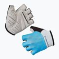 Men's Endura Xtract Lite hi-viz blue cycling gloves 5