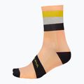 Endura Bandwidth men's cycling socks neon peach 2