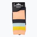 Endura Bandwidth men's cycling socks neon peach 5