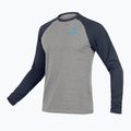 Men's Endura One Clan Raglan L/S cycling longsleeve ink blue