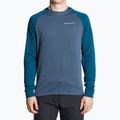 Men's Endura Singletrack Fleece cycling longsleeve ensign blue