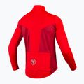 Men's Endura FS260-Pro Roubaix rust red cycling sweatshirt 6