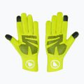 Men's cycling gloves Endura FS260-Pro Nemo Glove II hi-viz yellow 3