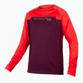 Endura MT500 Burner men's cycling longsleeve aubergine 7