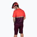 Men's Endura Singletrack II Core aubergine cycling jersey 2