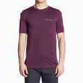 Men's Endura GV500 Foyle Tech aubergine cycling jersey