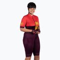 Women's cycling shorts Endura FS260-Pro DS Bibshort aubergine 3