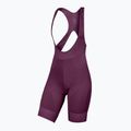 Women's cycling shorts Endura FS260-Pro DS Bibshort aubergine 7