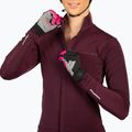 Women's Endura Xtract Roubaix aubergine cycling longsleeve 5