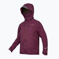 Men's cycling jacket Endura MT500 Waterproof II aubergine 7