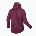 Men's cycling jacket Endura MT500 Waterproof II aubergine 8