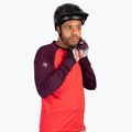 Men's Endura Singletrack Fleece cycling longsleeve aubergine 5