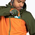 Men's cycling jacket Endura Singletrack II Waterproof orange harvest 10