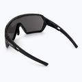 Endura Singletrack black/platinum revo smoke/clear silver flash mirror sunglasses 3