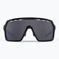 Endura Singletrack black/platinum revo smoke/clear silver flash mirror sunglasses