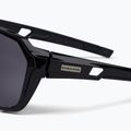 Endura Singletrack Frameless black/platinum revo smoke/clear silver flash sunglasses 3