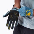 Men's cycling gloves Endura Singletrack II blue steel 3