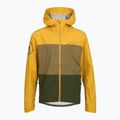 Men's Endura Singletrack II Waterproof mustard cycling jacket