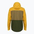 Men's Endura Singletrack II Waterproof mustard cycling jacket 2