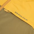 Men's Endura Singletrack II Waterproof mustard cycling jacket 3