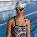 Swimming goggles ZONE3 Venator-X black/white/smoke-tinted lens 2