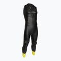 Men's ZONE3 Sleeveless Vision triathlon foam black/lime/gun metal