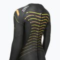 Women's triathlon wetsuit Zone3 Thermal Aspect Breaststroke 2,5 mm black/orange/yellow 5