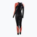 Women's triathlon wetsuit ZONE3 Venture black/orange 2