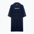 ZONE3 Toweling Changing Robe navy blue poncho OW22UTCR103