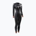 Women's triathlon wetsuit ZONE3 Thermal Agile 3 mm black/gold